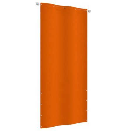 Écran de balcon Orange 100x240 cm Tissu Oxford