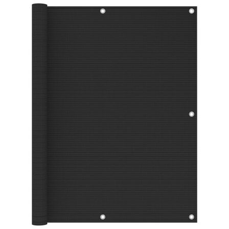 Écran de balcon PEHD 120x500 cm Anthracite