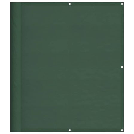 Écran de balcon vert foncé 120x1000 cm 100% polyester oxford