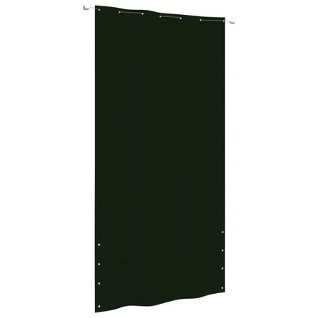Écran de balcon Vert foncé 140x240 cm Tissu Oxford