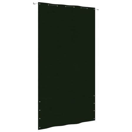 Écran de balcon Vert foncé 160x240 cm Tissu Oxford