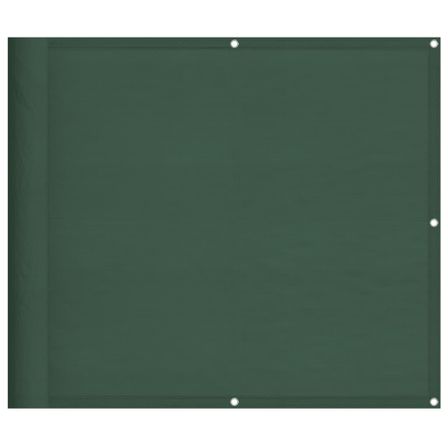 Écran de balcon vert foncé 90x700 cm 100% polyester oxford