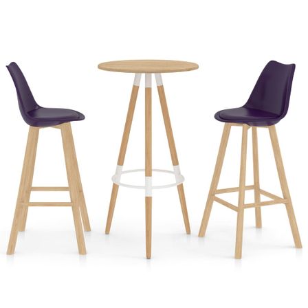 Ensemble de bar 3 pcs Violet 7