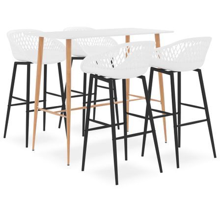 Ensemble de bar 5 pcs Blanc 11