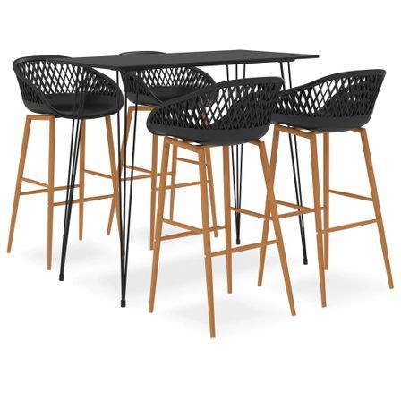 Ensemble de bar 5 pcs Noir 9