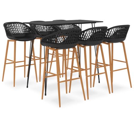 Ensemble de bar 7 pcs Noir 17