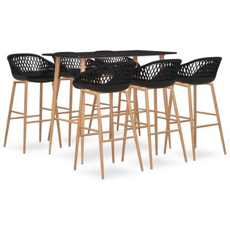 Ensemble de bar 7 pcs Noir 16