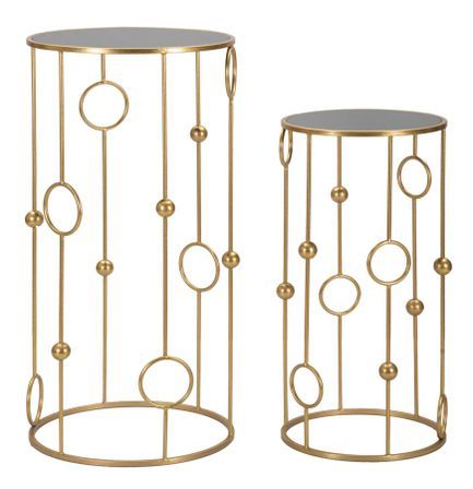 Ensemble de cage de table 2 pièces cm ø 50x100-40x80
