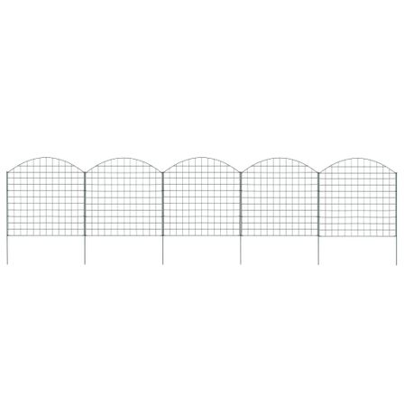 Ensemble de clôture voûtée d'étang 77,5x78,5 cm Vert