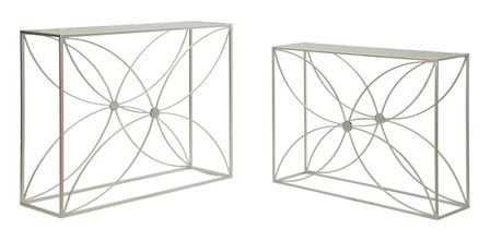Ensemble de console paradise (2 pièces) - dimensions : 100 x 30 x 78 cm - 90 x 25 x 72 cm