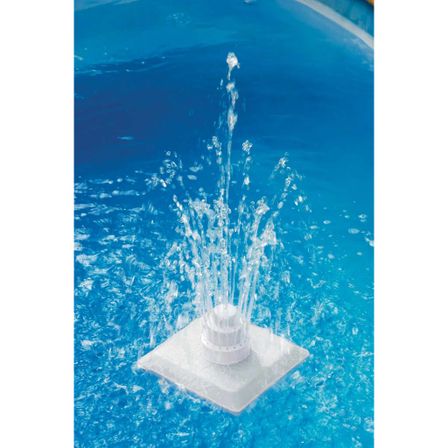 Ensemble de fontaine de piscine 13 pcs Blanc