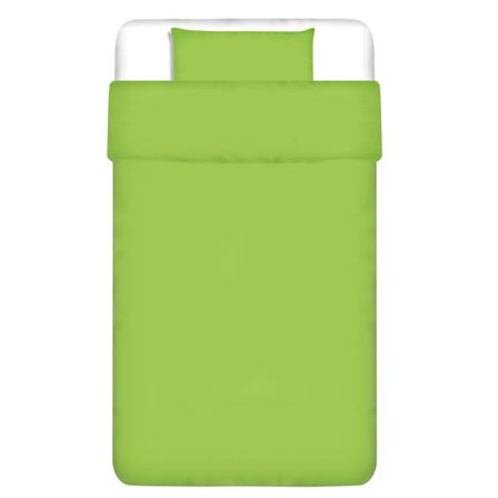 Ensemble de housse de couette Coton Vert 155x200/80x80 cm