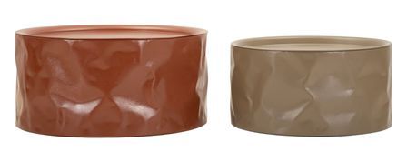 Ensemble table basse norimberga 2 pièces, ø 62 x 30 cm - 51 x 26 cm