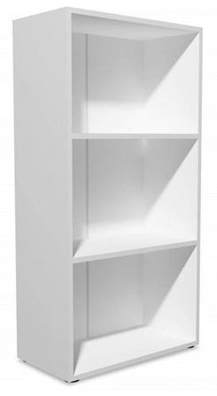 Etagère 3 plateaux bois blanc Claireau