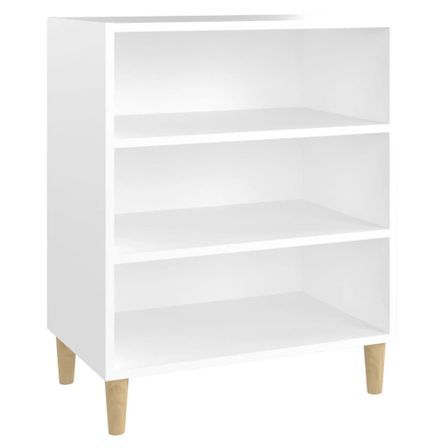 Étagère basse Blanc 57x35x70 cm