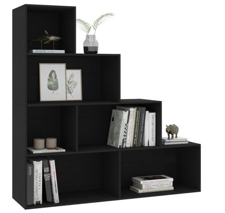 Étagère bibliothèque escalier Palino 155 cm - 6 niches