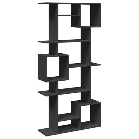 Étagère bibliothèque originale en bois 9 compartiments ouverts 92 cm – Modèle Klaxia
