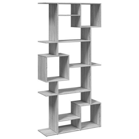 Étagère bibliothèque originale en bois 9 compartiments ouverts 92 cm – Modèle Klaxia