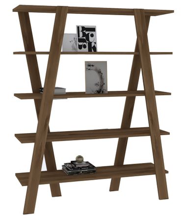 Étagère bibliothèque Trito 120 cm - Moderne et robuste