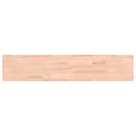 Étagère murale 100x20x4 cm bois massif de hêtre