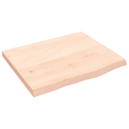 Étagère murale 60x50x(2-4) cm bois de chêne massif non traité
