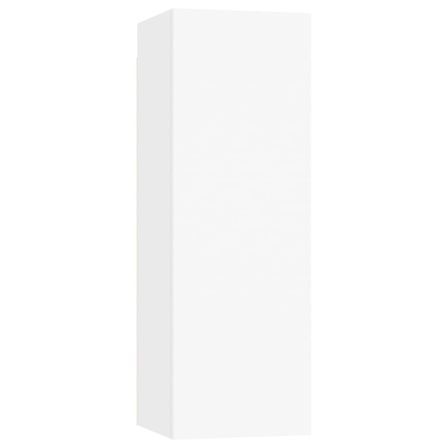 Etagère murale Blanc 30,5x30x90 cm