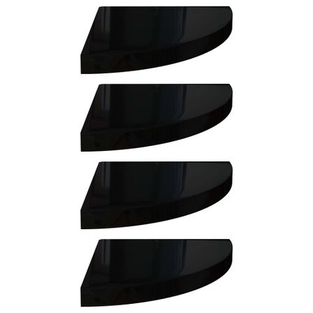 Étagère murale d'angle Klazer L 35 x P 35 x H 3,8 cm – Elégance et fonctionnalité