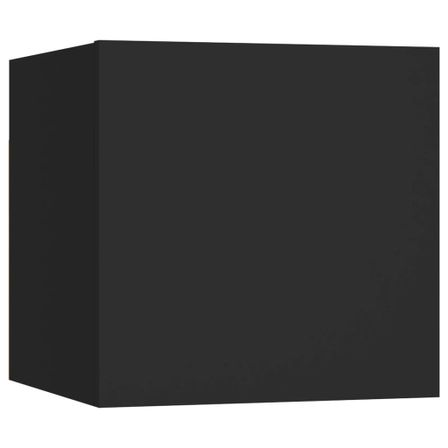 Étagère murale Noir 30,5x30x30 cm