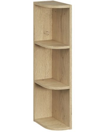 Etagère murale ouverte DALIA Chêne Cremona 15 cm – Rangement décoratif suspendu