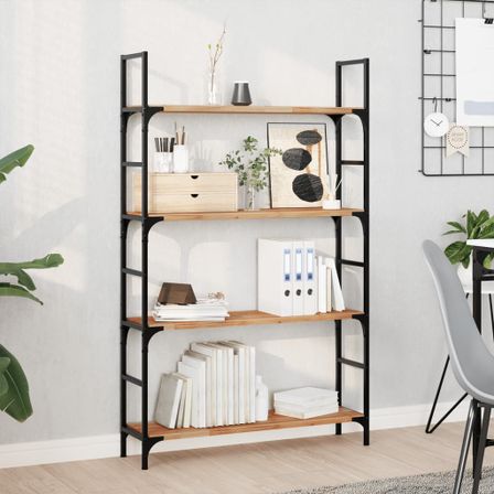Étagères flottantes 3 pcs 80x20x2 cm acacia massif à l'huile