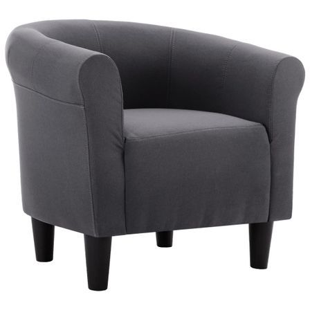 Fauteuil cabriolet noir Tissu Kenzo