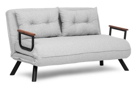 Fauteuil convertible tissu BOUKA - 1 ou 2 places