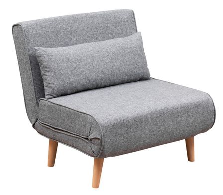 Fauteuil convertible tissu RELIKA - 1 ou 2 places
