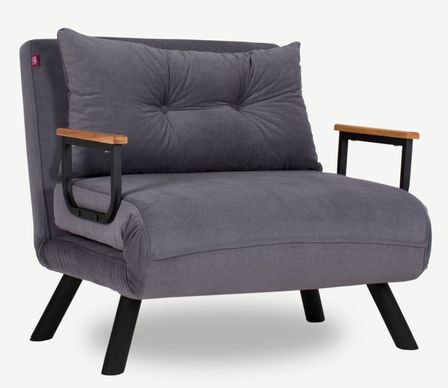 Fauteuil convertible tissu SYLVANO - 1 ou 2 places