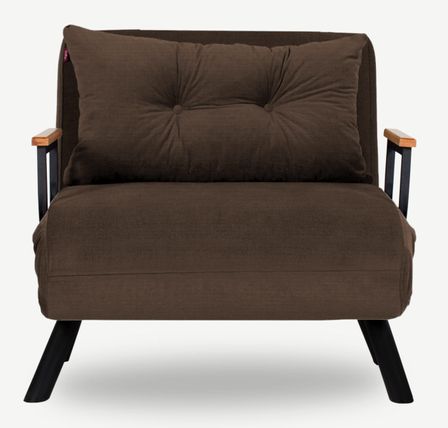 Fauteuil convertible tissu SYLVANO - 1 ou 2 places