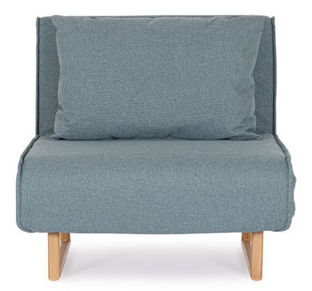 Fauteuil convertible velours côtelé KOLTEN – Élégance scandinave