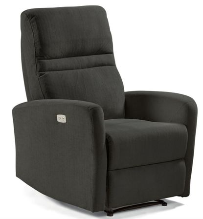 Fauteuil de relaxation électrique microfibre Kali