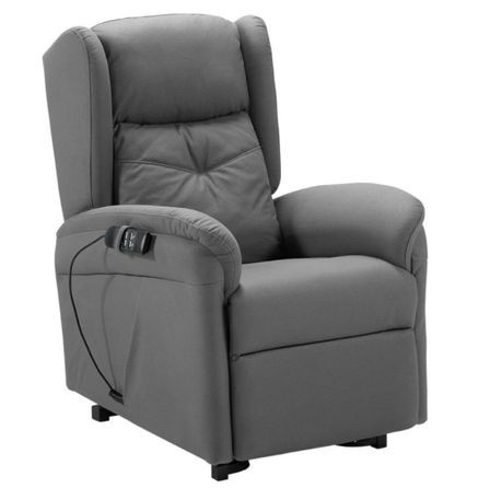 Fauteuil de relaxation et releveur électrique 2 moteurs tissu Kalone