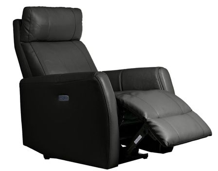 Fauteuil de relaxation manuel Cuir Gris Dolga