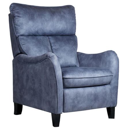 Fauteuil de relaxation manuel microfibre Mika