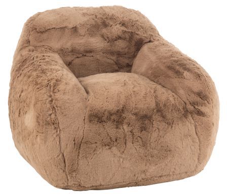 Fauteuil design KUTY - Luxe et douceur avec effet peluche