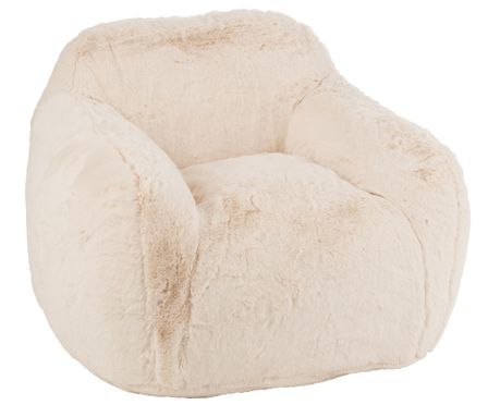 Fauteuil design KUTY - Luxe et douceur avec effet peluche