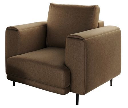 Fauteuil en velours DAVINA - Douceur luxueuse
