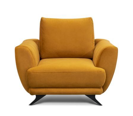 Fauteuil en velours MAGY – Confort et durabilité