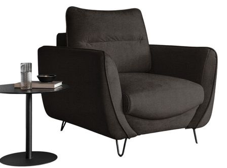 Fauteuil en velours ZURIK – Confort et style intemporel
