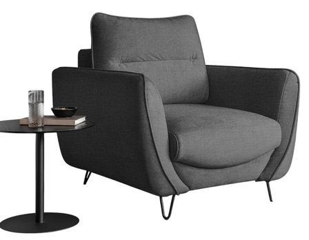Fauteuil en velours ZURIK – Confort et style intemporel