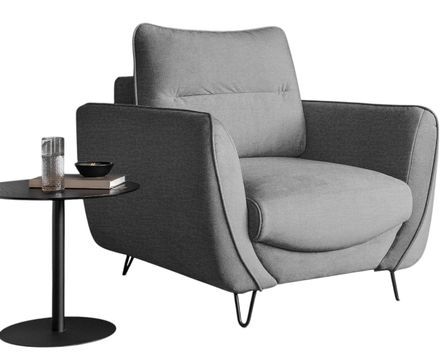 Fauteuil en velours ZURIK – Confort et style intemporel