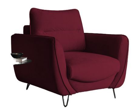 Fauteuil en velours ZURIK – Confort et style intemporel
