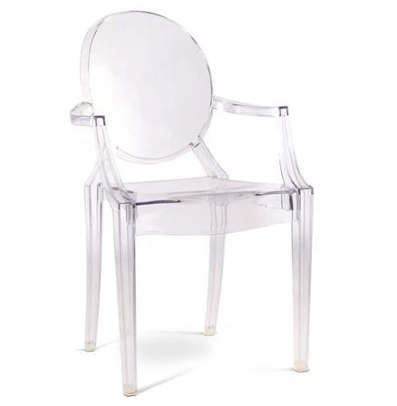 Fauteuil enfant transparent ELIZA