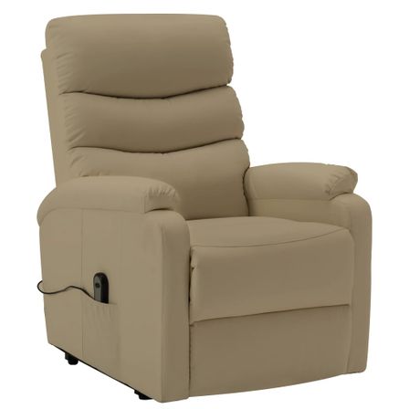 Fauteuil inclinable Cappuccino Similicuir 7